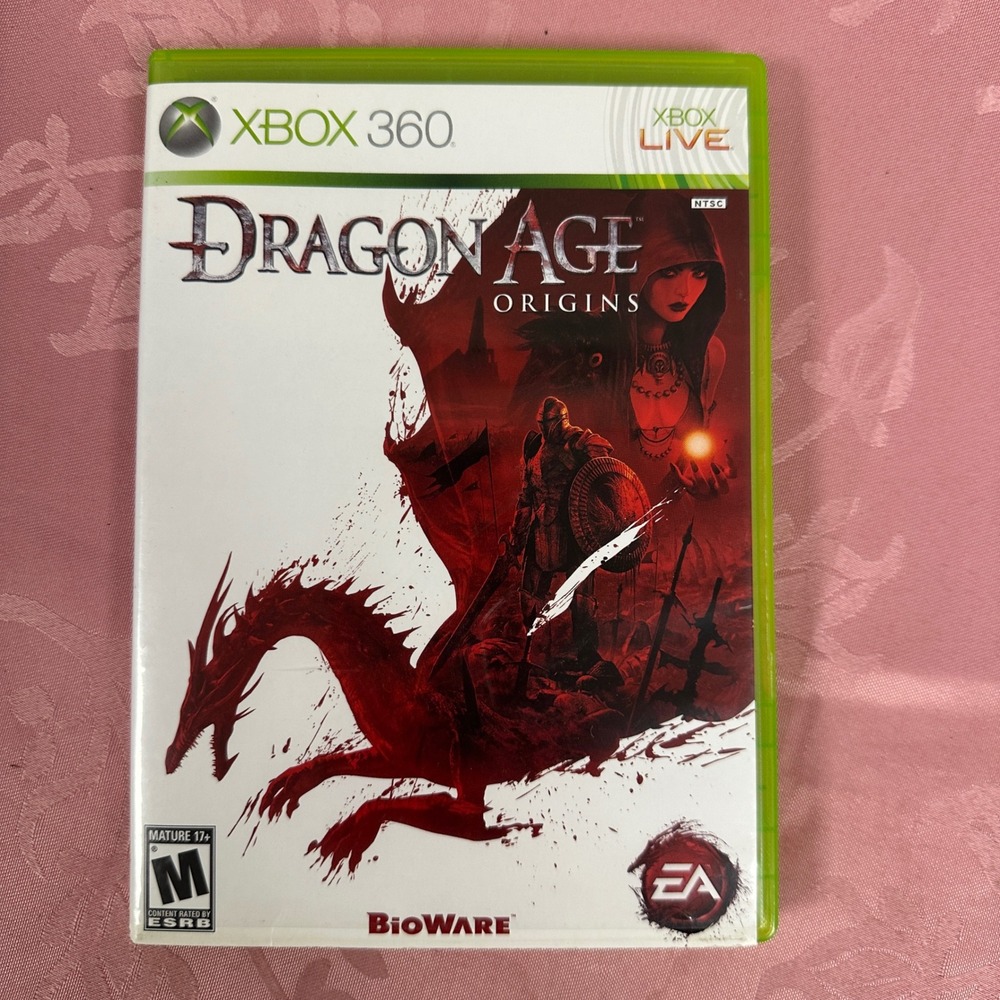 Dragon Age Origins Xbox 360 BioWare EA RPG Video Game NTSC 2009